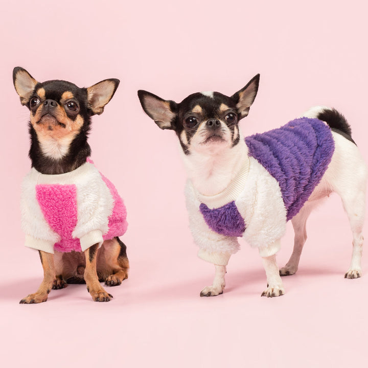 Fuzzy Winter Dog Sweater - Fitwarm Dog Clothes