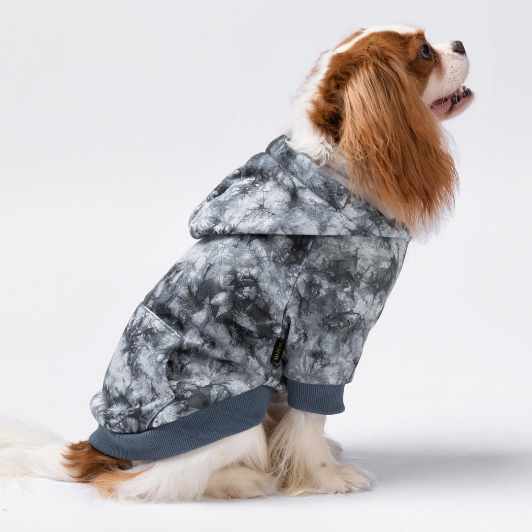 Tie Dye Fleece Dog Hoodie - Fitwarm Dog Clothes