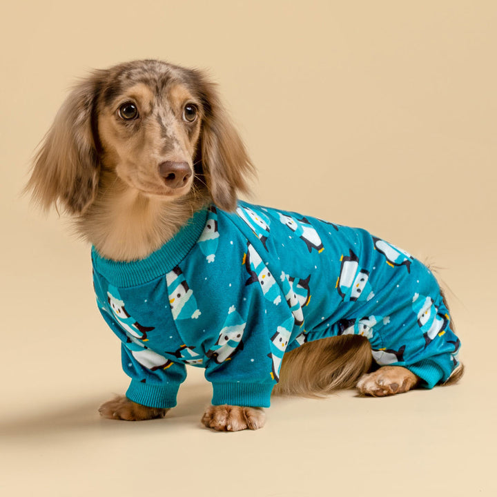 Funny Penguin Dog Onesie - Fitwarm Dog Pajamas