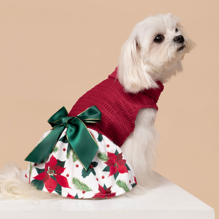 Cozy Christmas Dress for Dogs - Fitwarm Dog Christmas Clothes