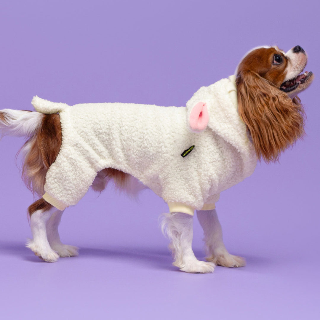 Cute Sheep Costume for Dogs - Fitwarm Dog Clothes