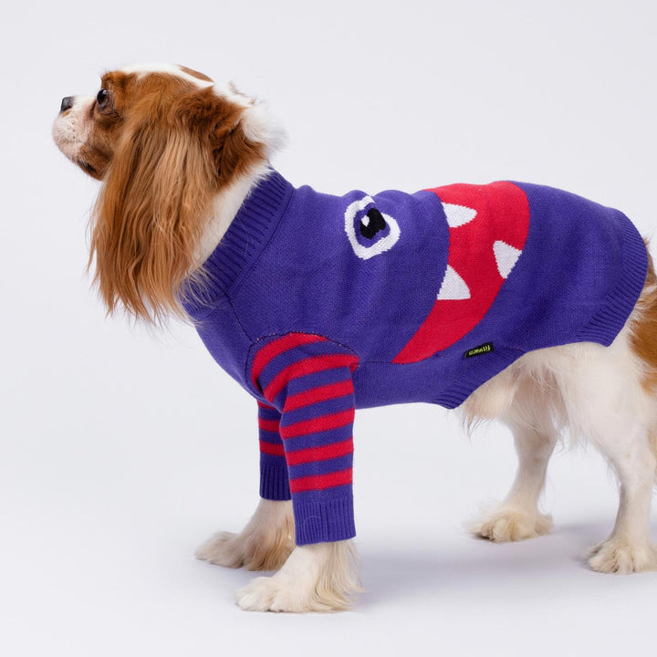 Funny Halloween Monster Dog Sweater - Fitwarm Dog Clothes