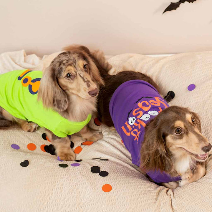 Halloween Themed Dog Tank Top - Fitwarm Dog Shirt