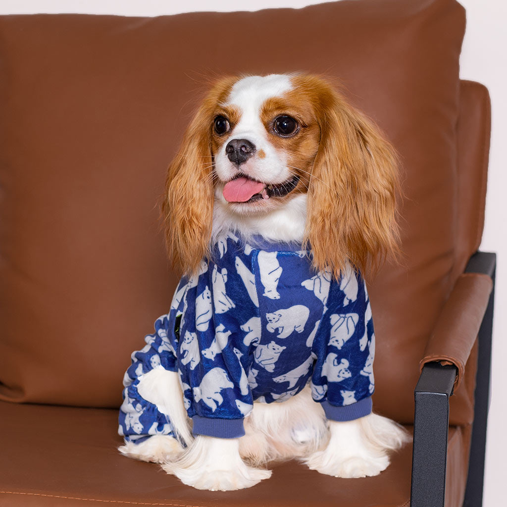 Funny Polar Bear Dog Pajamas - Fitwarm Dog Clothes