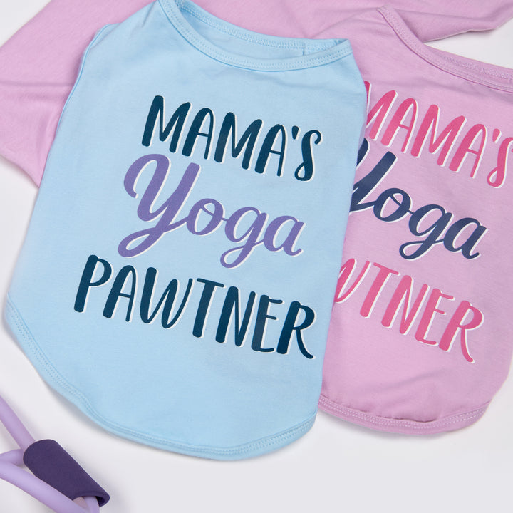 Funny Yoga Pawtner Dog Tank Top - Fitwarm Dog Shirt