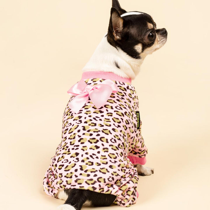 Valentine Leopard Onesie for Dogs - Fitwarm Dog Valentine Outfits