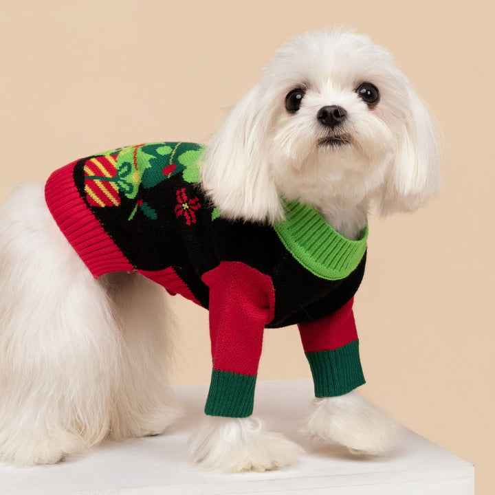 Funny Dog Christmas Sweater - Fitwarm Dog Clothes