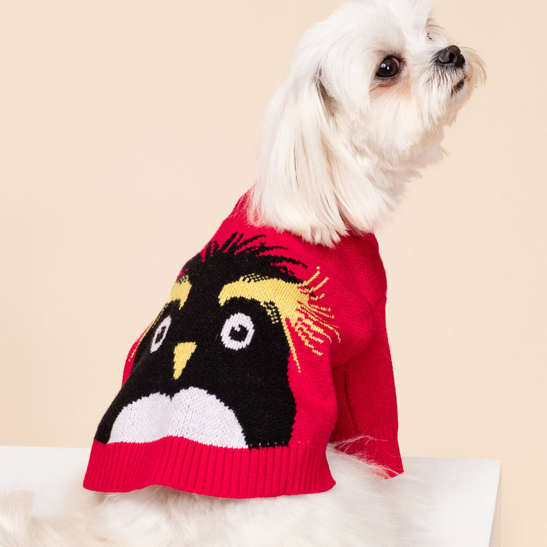 Funny Penguin Dog Sweater - Fitwarm Dog Clothes