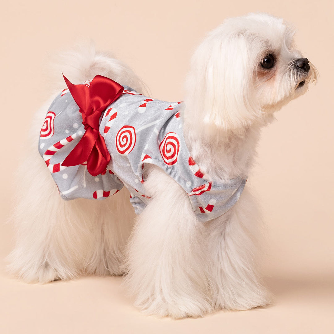 Charming Dog Christmas Dress - Fitwarm Dog Clothes