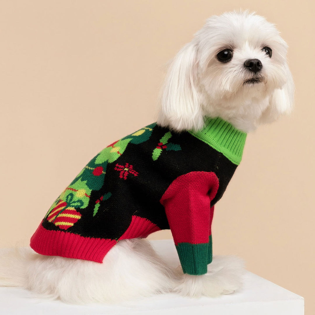 Funny Dog Christmas Sweater - Fitwarm Dog Clothes