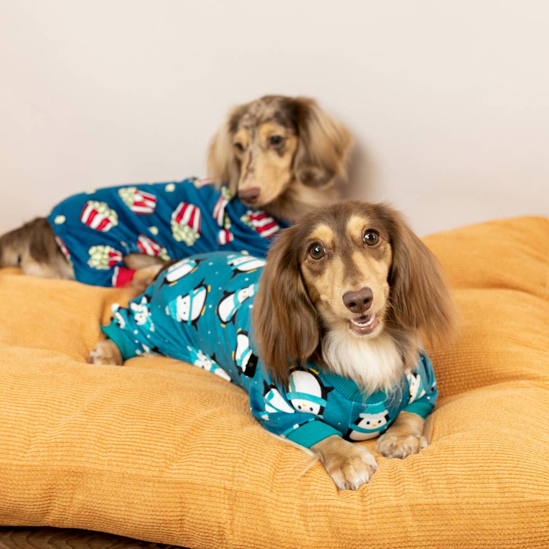 Onesie with Cute Penguin Prints for Dogs - Fitwarm Dog Clothes