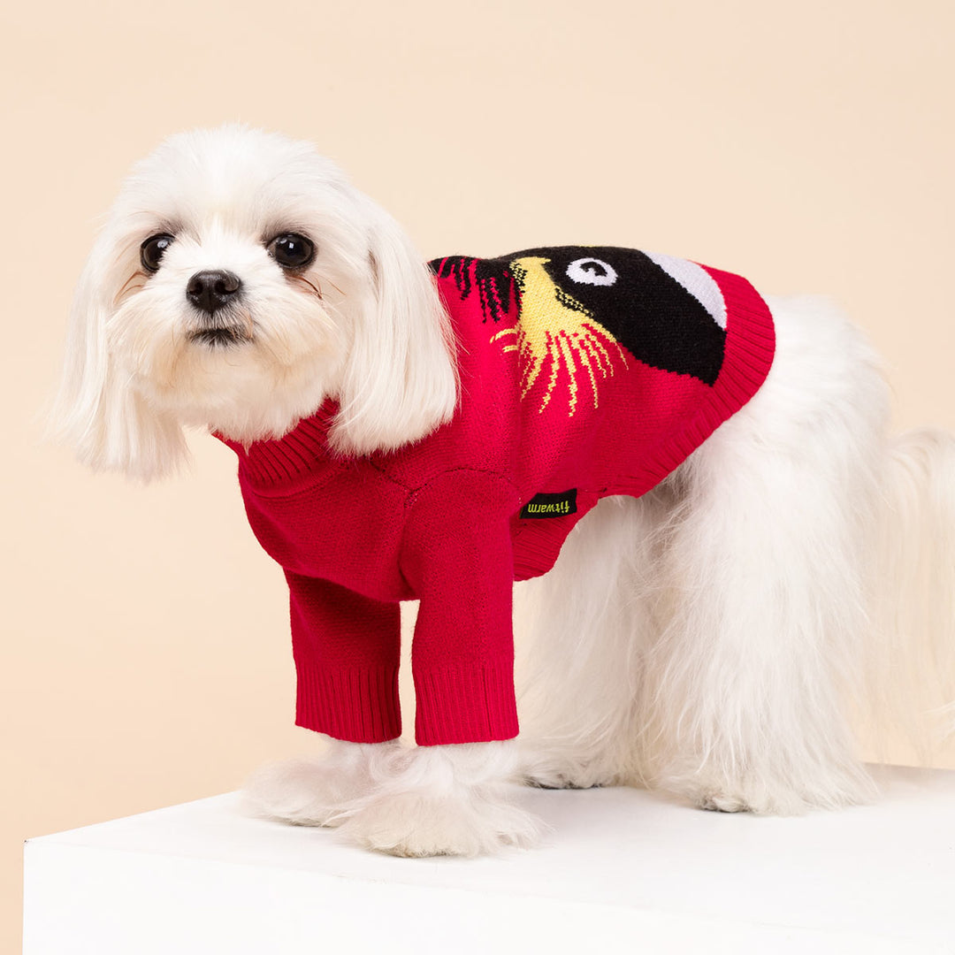 Funny Penguin Dog Sweater - Fitwarm Dog Clothes