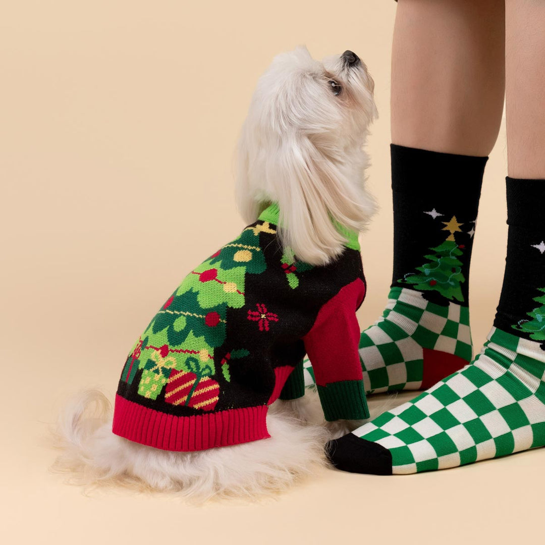 Cozy Christmas Sweater for Dogs - Fitwarm Dog Clothes