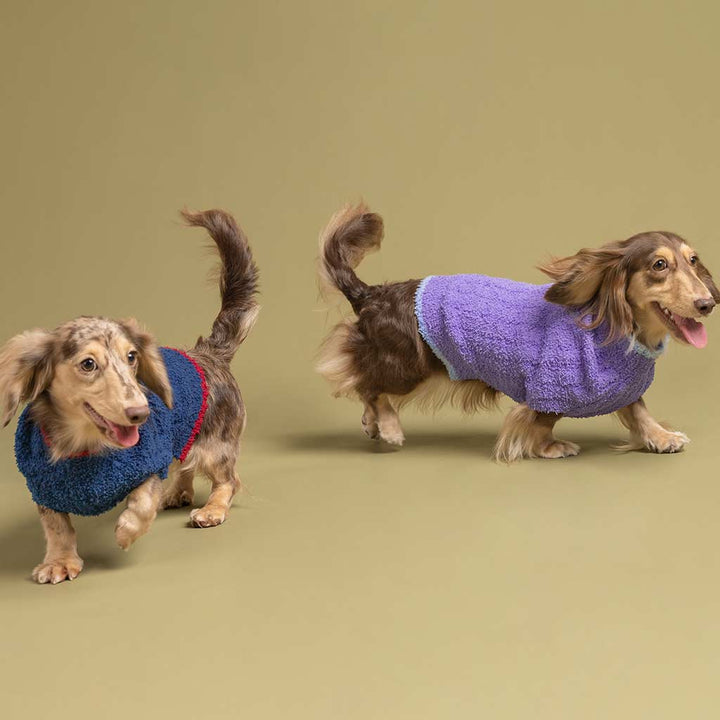 Knitted Fleece Dog Sweater for Winter - Fitwarm Dog Clothes