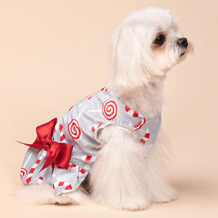 Charming Dog Christmas Dress - Fitwarm Dog Clothes