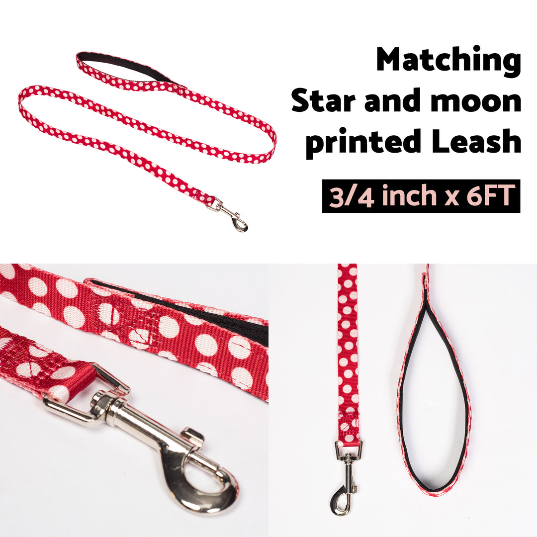 Funny Polka Dot Leash for Dogs - Fitwarm Dog Clothes