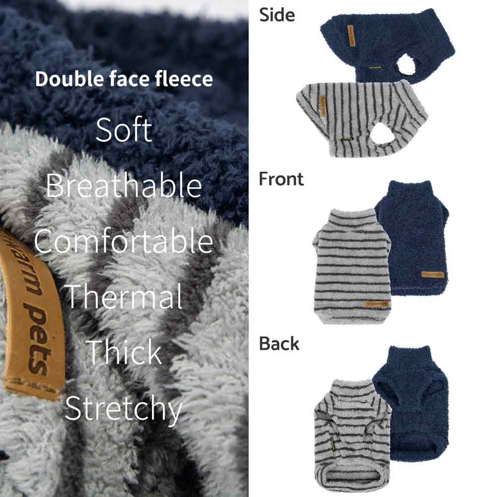 Striped Dog Sweater - Fitwarm Dog Clothes