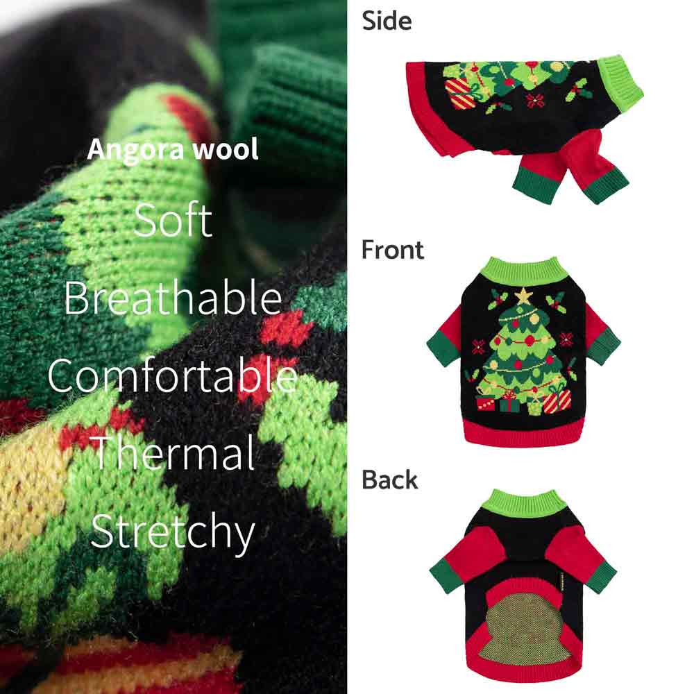 Cozy Dog Christmas Sweater - Fitwarm Dog Clothes