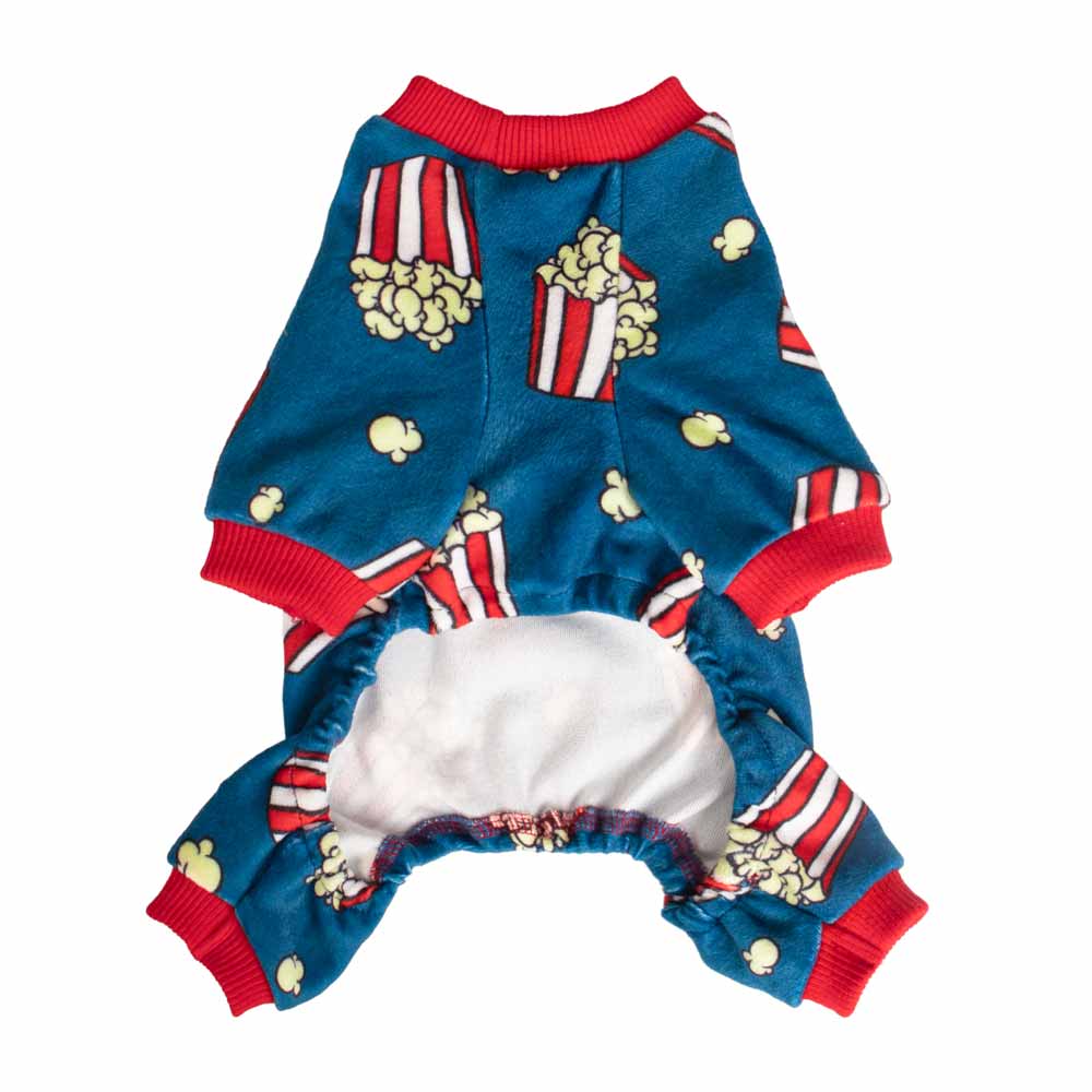 Funny Popcorn Dog Onesie - Fitwarm Dog Pajamas