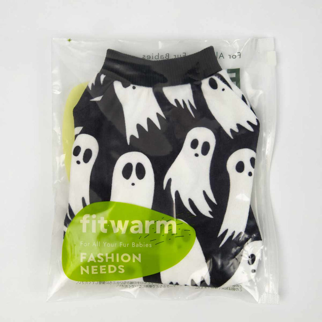 Funny Ghost Dog Pajamas for Halloween - Fitwarm Dog Onesie