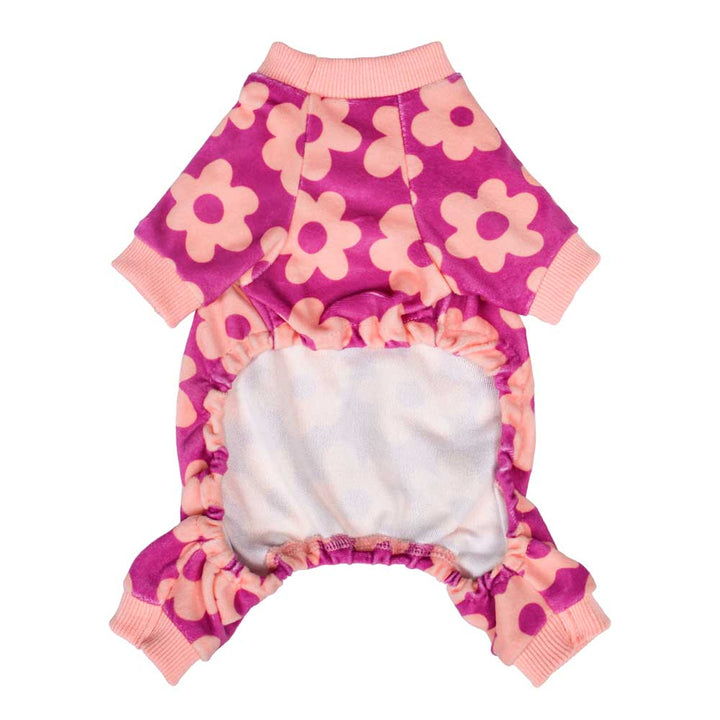 Adorable Flower Dog Pajamas - Fitwarm Dog Onesie