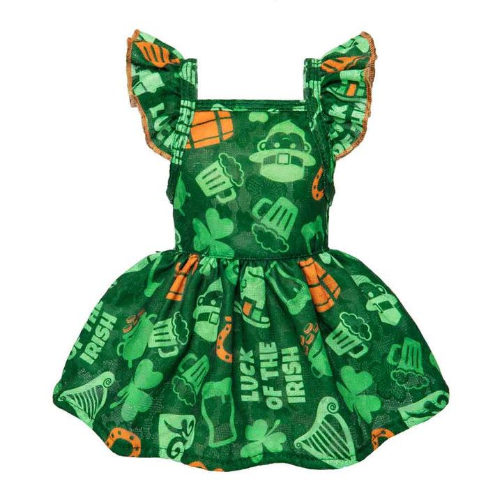 Funny St. Patrick's Day Dog Dress - Fitwarm St. Patrick's Day Dog Outfit