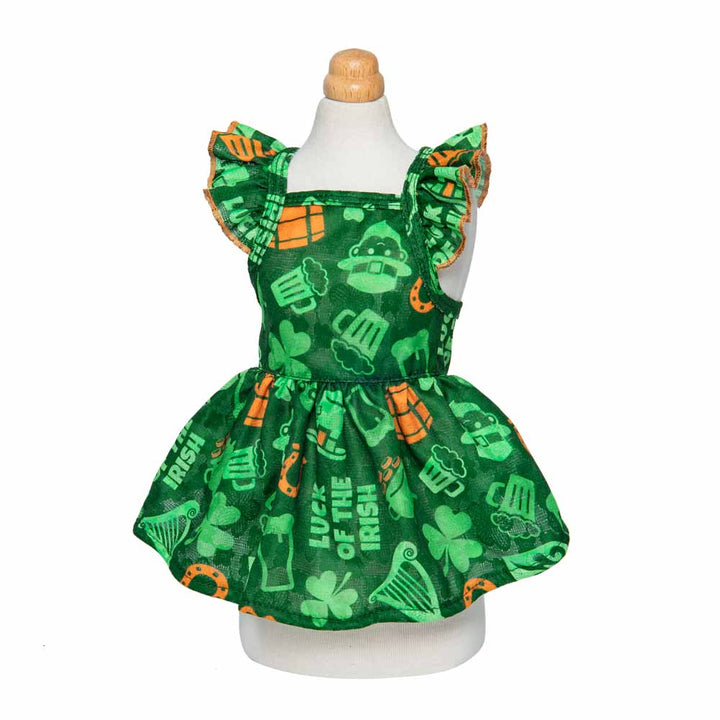 Funny St. Patrick's Day Dog Dress - Fitwarm St. Patrick's Day Dog Outfit