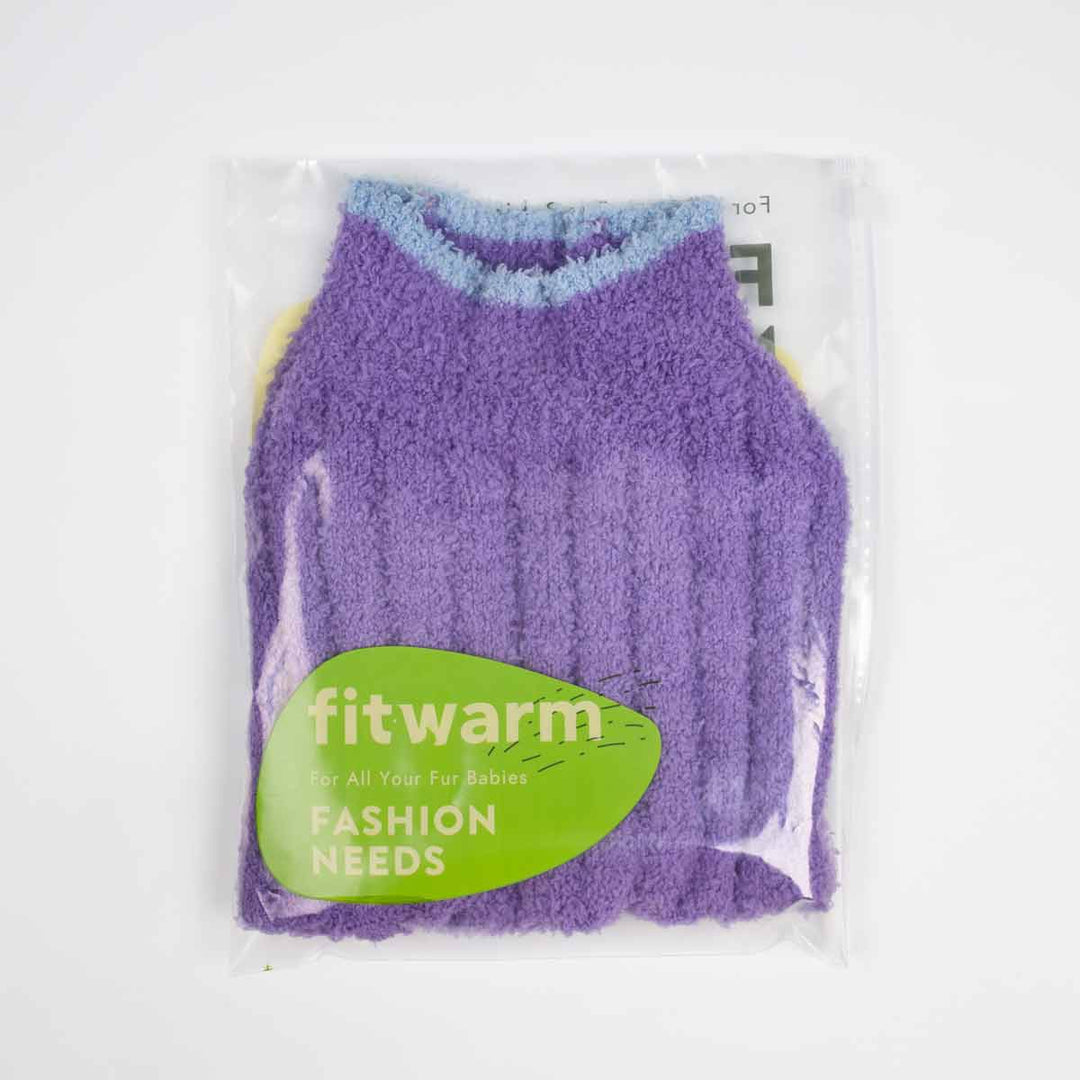 Cozy Ribbed Knit Sweater for Dog - Fitwarm Dog Clothes