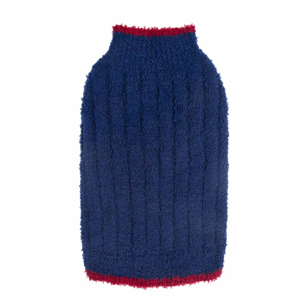 Midnight Blue Winter Dog Sweater - Fitwarm Dog Clothes