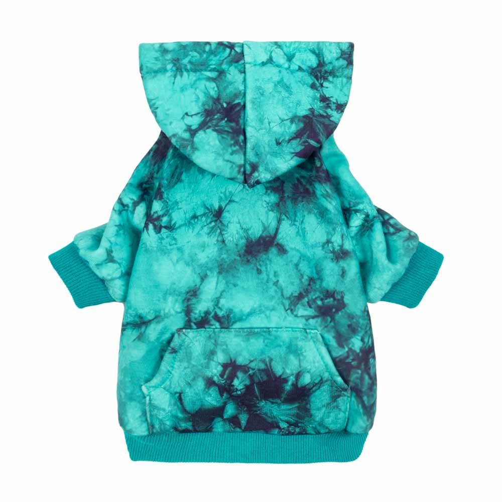 Winter Tie Dye Dog Hoodie - Fitwarm Dog Clothes