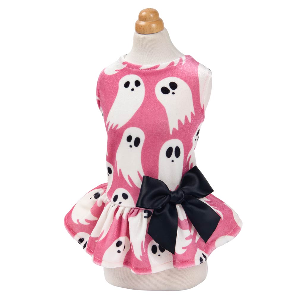 Funny Ghost Halloween Dog Dress - Fitwarm Dog Clothes