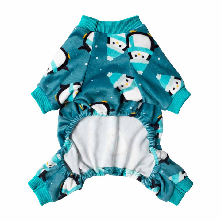 Cute Penguin Dog Footie Pajamas - Fitwarm Dog Onesie