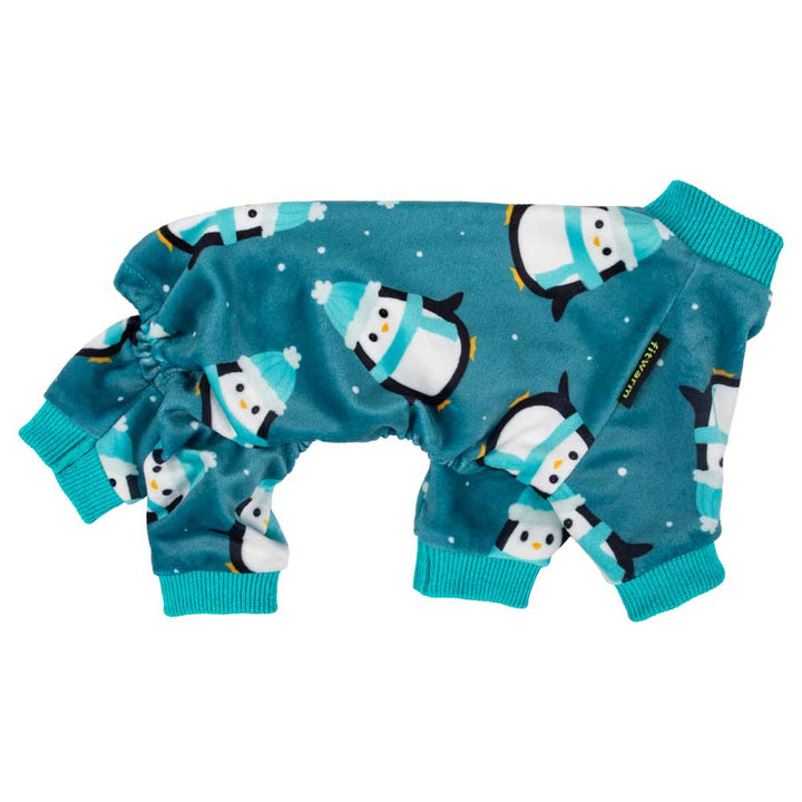 Cute Penguin Dog Footie Pajamas - Fitwarm Dog Onesie