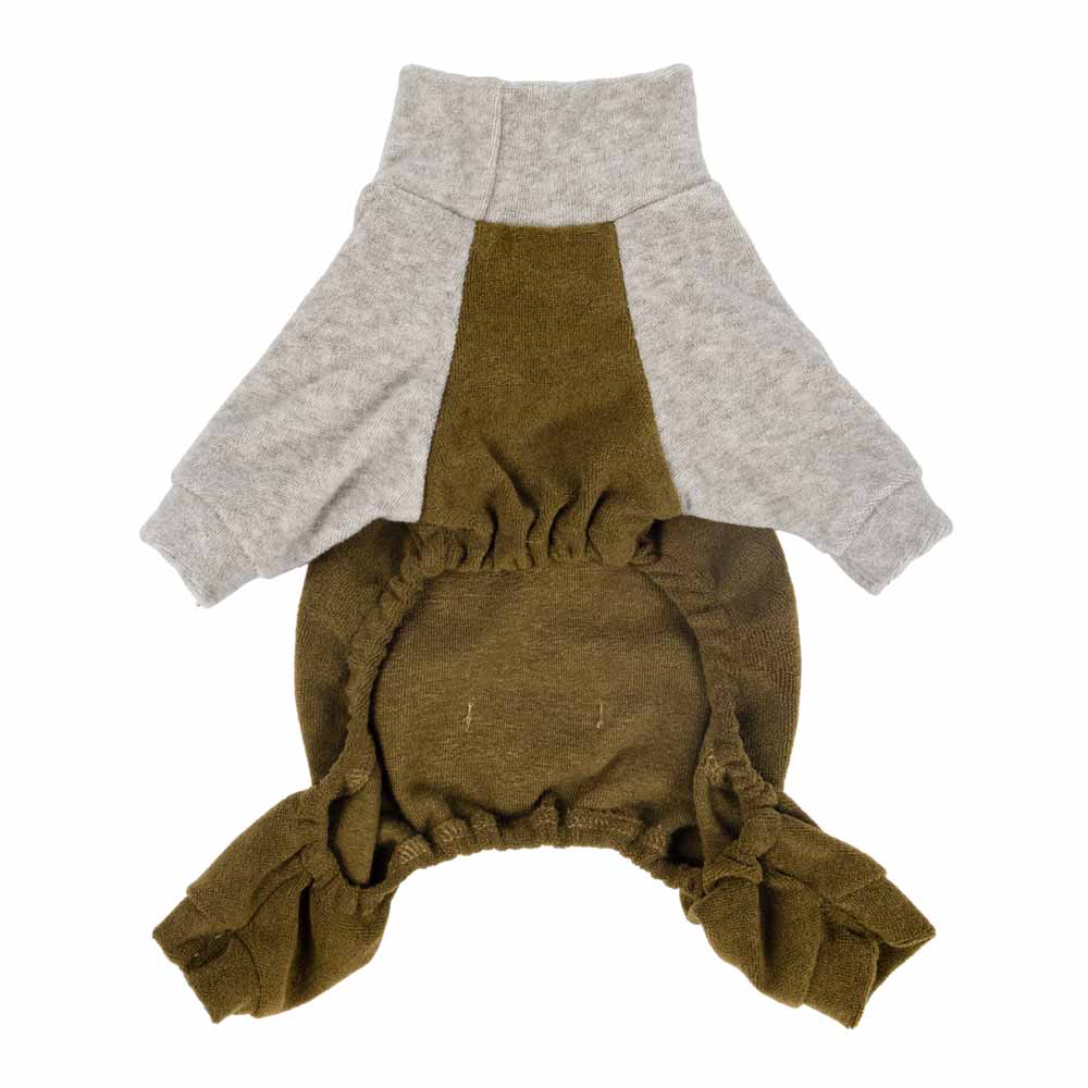 Stylish Raglan Sleeves Dog Onesie - Fitwarm Dog Pajamas