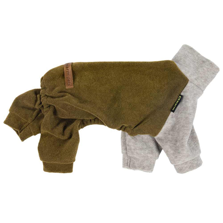 Stylish Raglan Sleeves Dog Onesie - Fitwarm Dog Pajamas