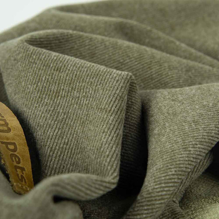 Olive Green Fleece Dog Sweater - Fitwarm Dog Clothes