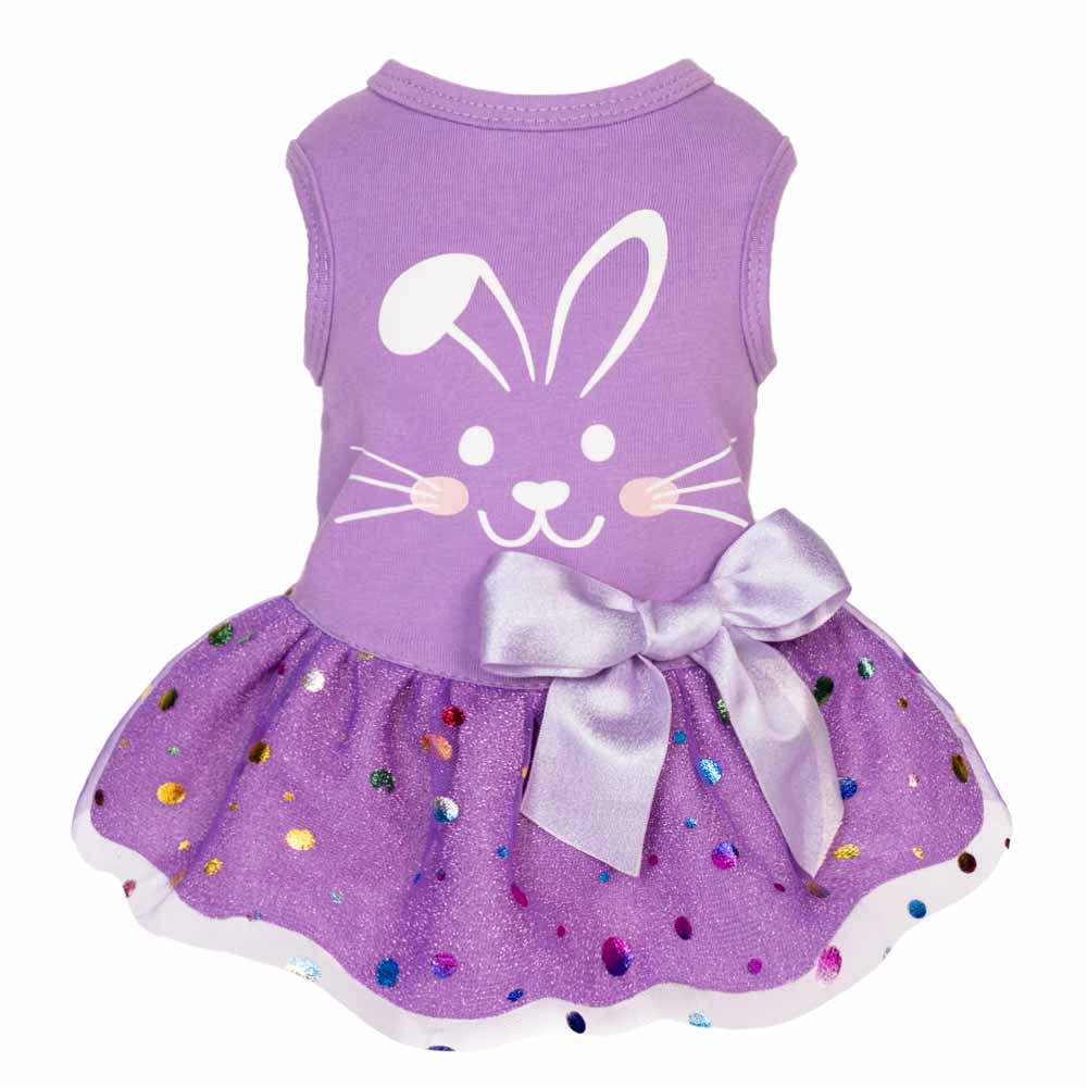 Cute Bunny Dog Easter Dress - Fitwarm Dog Clothes