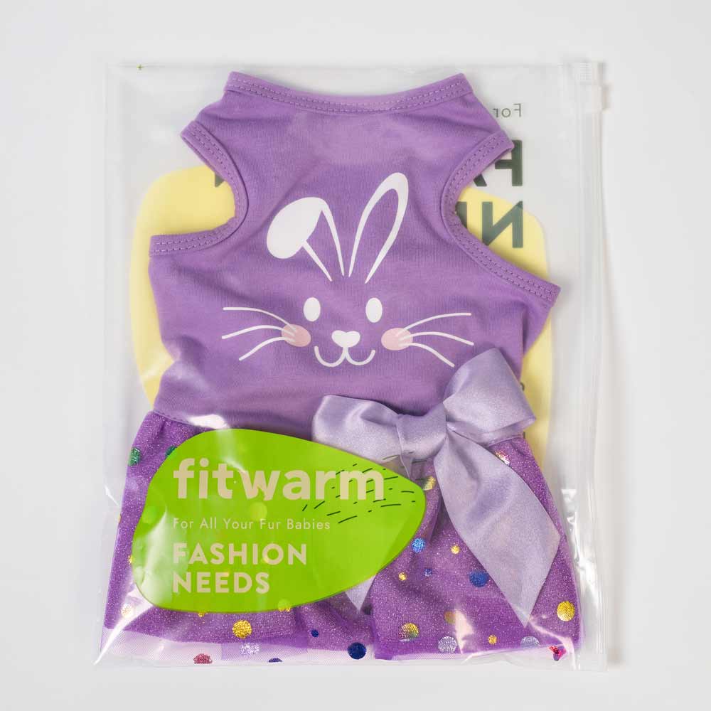 Funny Easter Dress for Dog - Fitwarm Dog Clothes