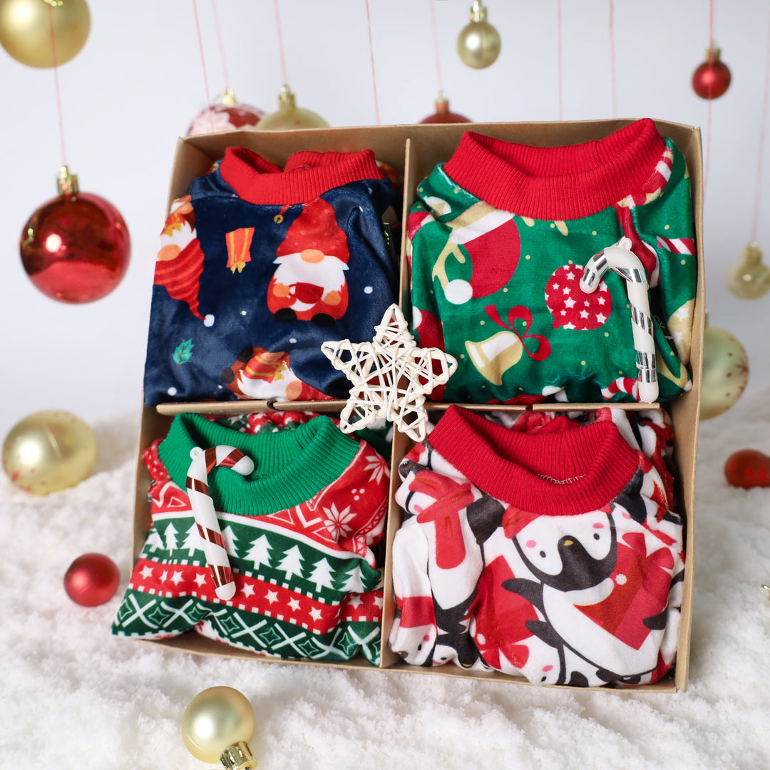 Cozy Christmas Dog Onesie - Fitwarm Dog Pajamas
