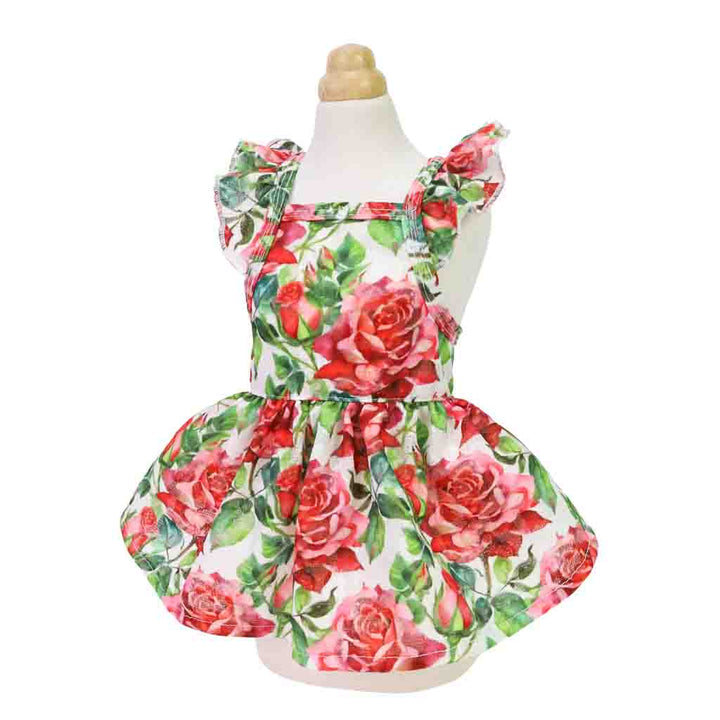 Charming Floral Dog Dress - Fitwarm Dog Clothes