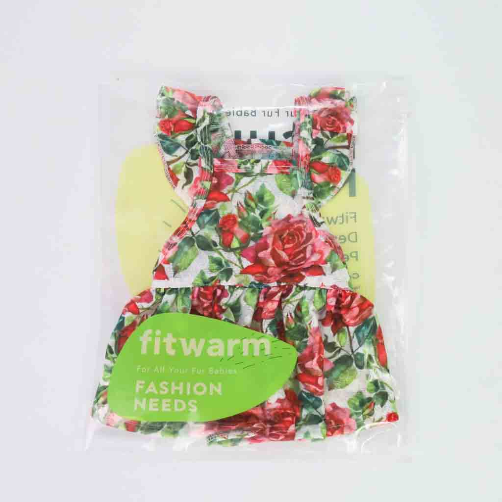 Flower Dress for Dogs - Fitwarm Dog Clothes