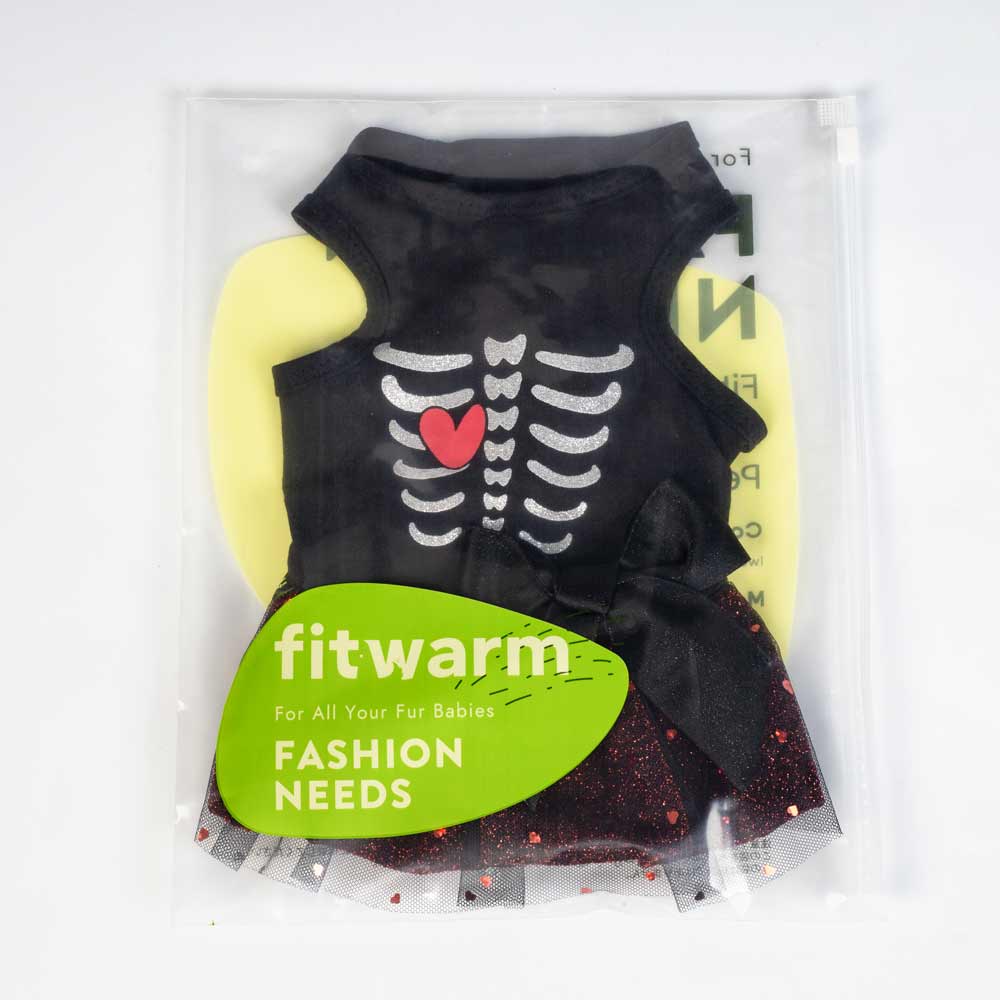 Halloween Dog Party Dress - Fitwarm Dog Clothes