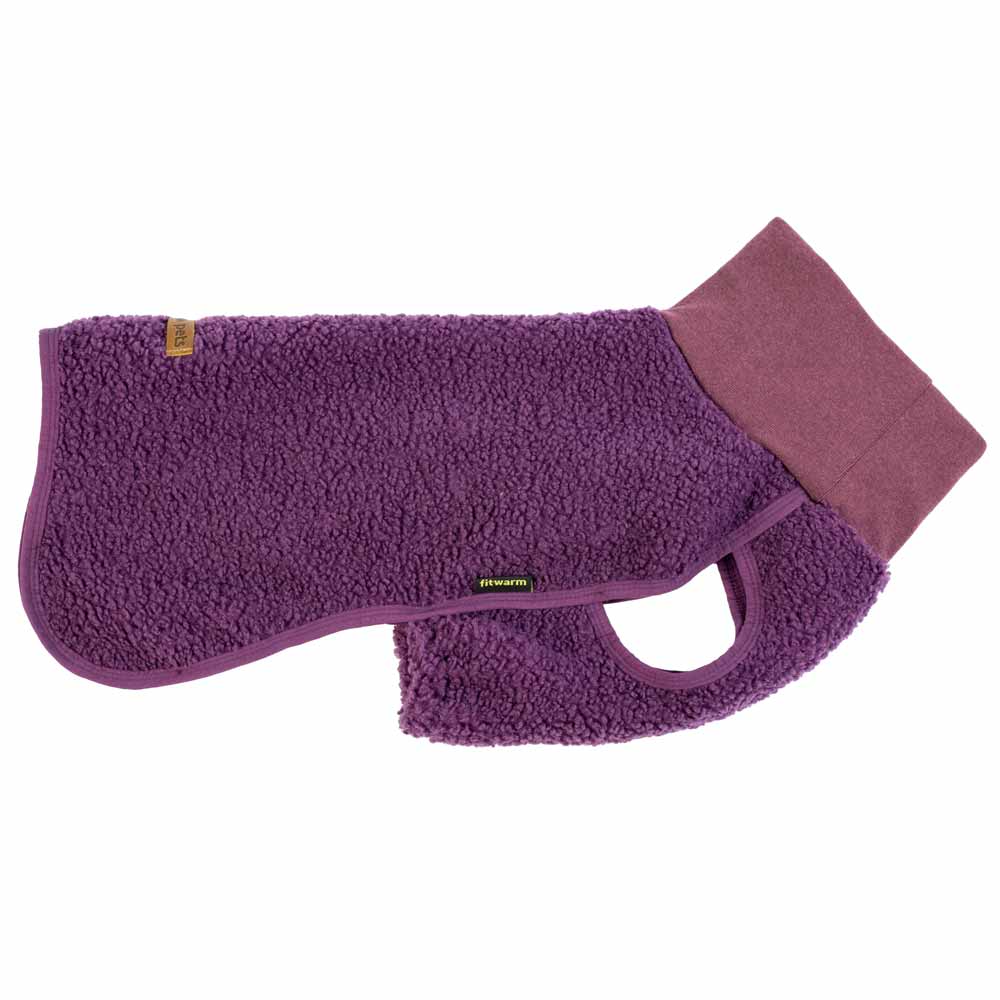 Purple Fuzzy Dog Sweater - FItwarm Dog Clothes