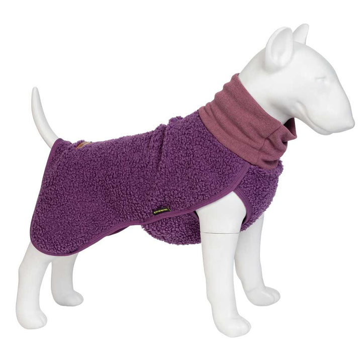 Purple Fuzzy Dog Sweater - FItwarm Dog Clothes