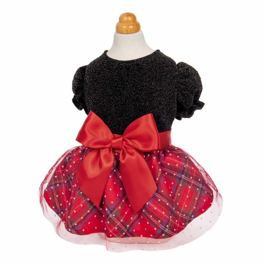 Charming Christmas Dress for Dogs - Fitwarm Dog Clothes