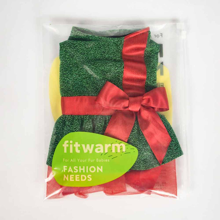 Funny Dog Christmas Dress - Fitwarm Dog Clothes