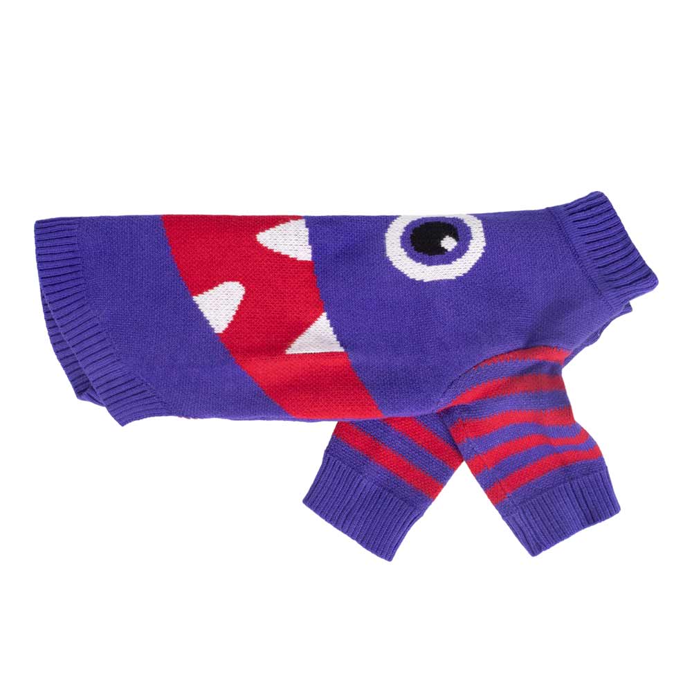 Funny Halloween Monster Sweater for Dogs - Fitwarm Dog Clothes 