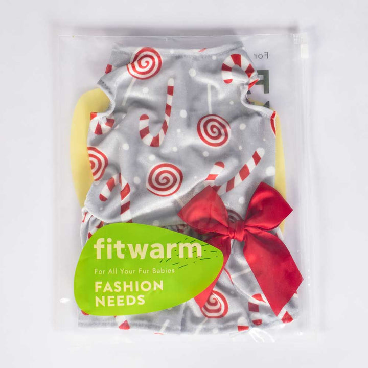 Charming Christmas Dog Outfit - Fitwarm Dog Clothes