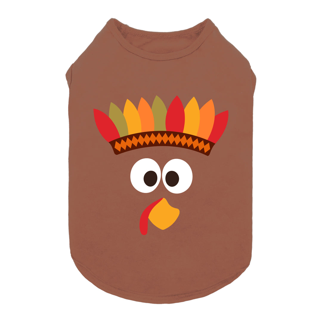 Funny Turkey Dog Tank Top - Fitwarm Dog Shirt