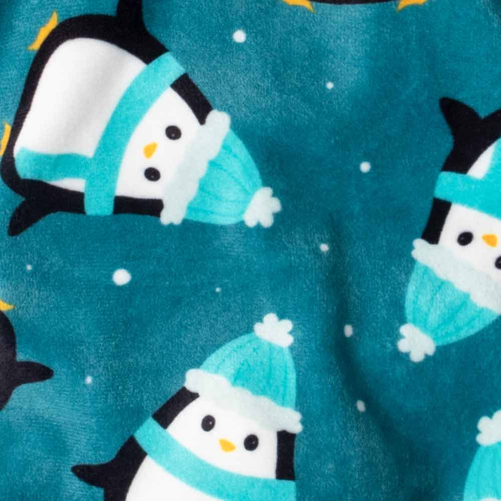 Cozy Dog Onesie with Funny Penguin Print - Fitwarm Dog Clothes